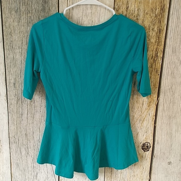 XS Ann Taylor top w/ tail - Picture 2 of 2